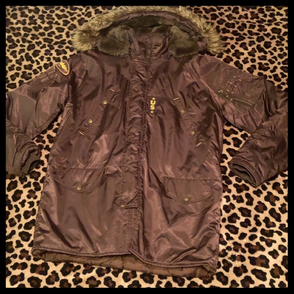 FMF Racing Other - FMF racing men’s brown bomber jacket  Large